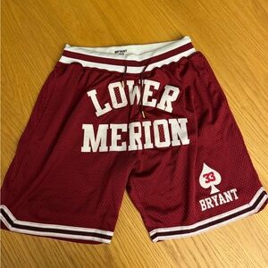 Kobe Bryant Lower Merion Basketball Shorts
